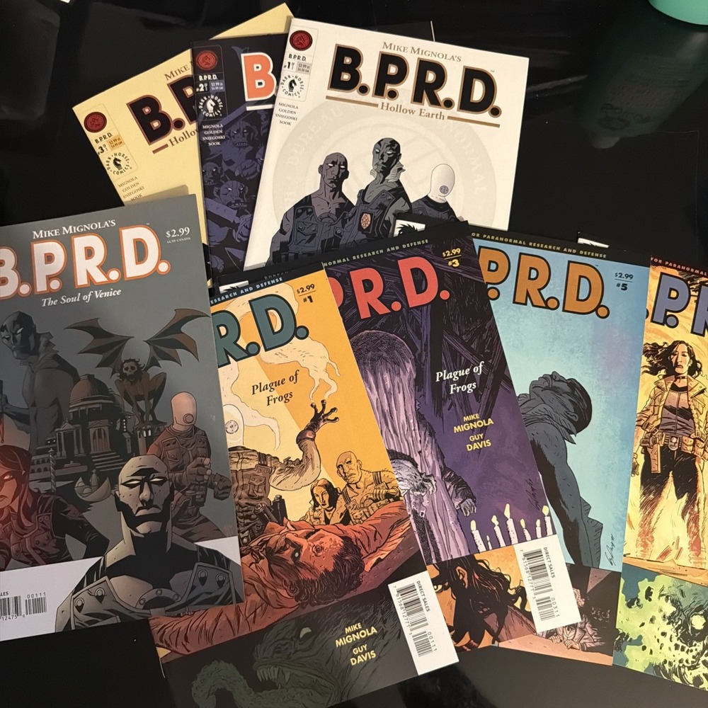 B.P.R.D. Plague Of Frogs 1 3-5 Hollow Earth 1-3 Soul Of Venice Dark Horse Comics